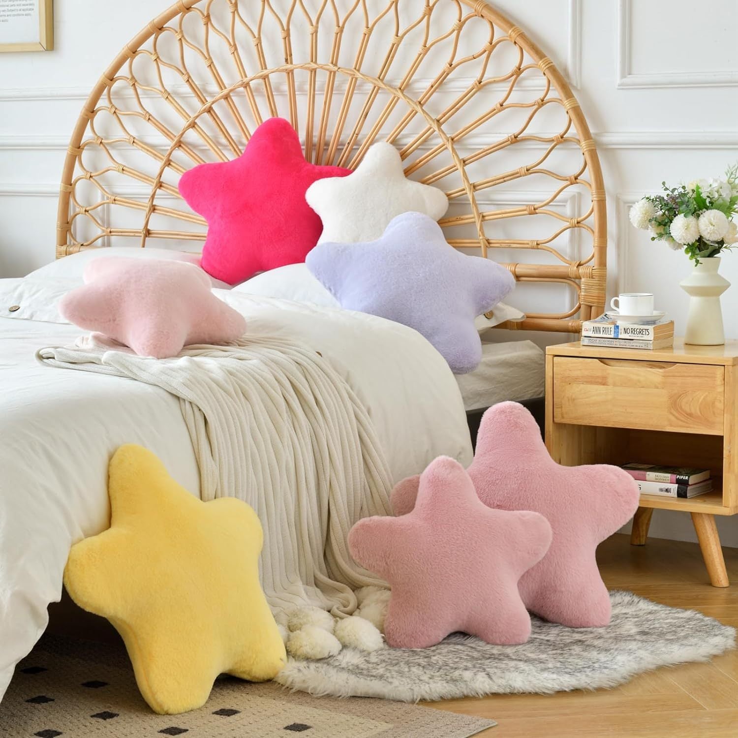 Plush Star Pillow Cushion
