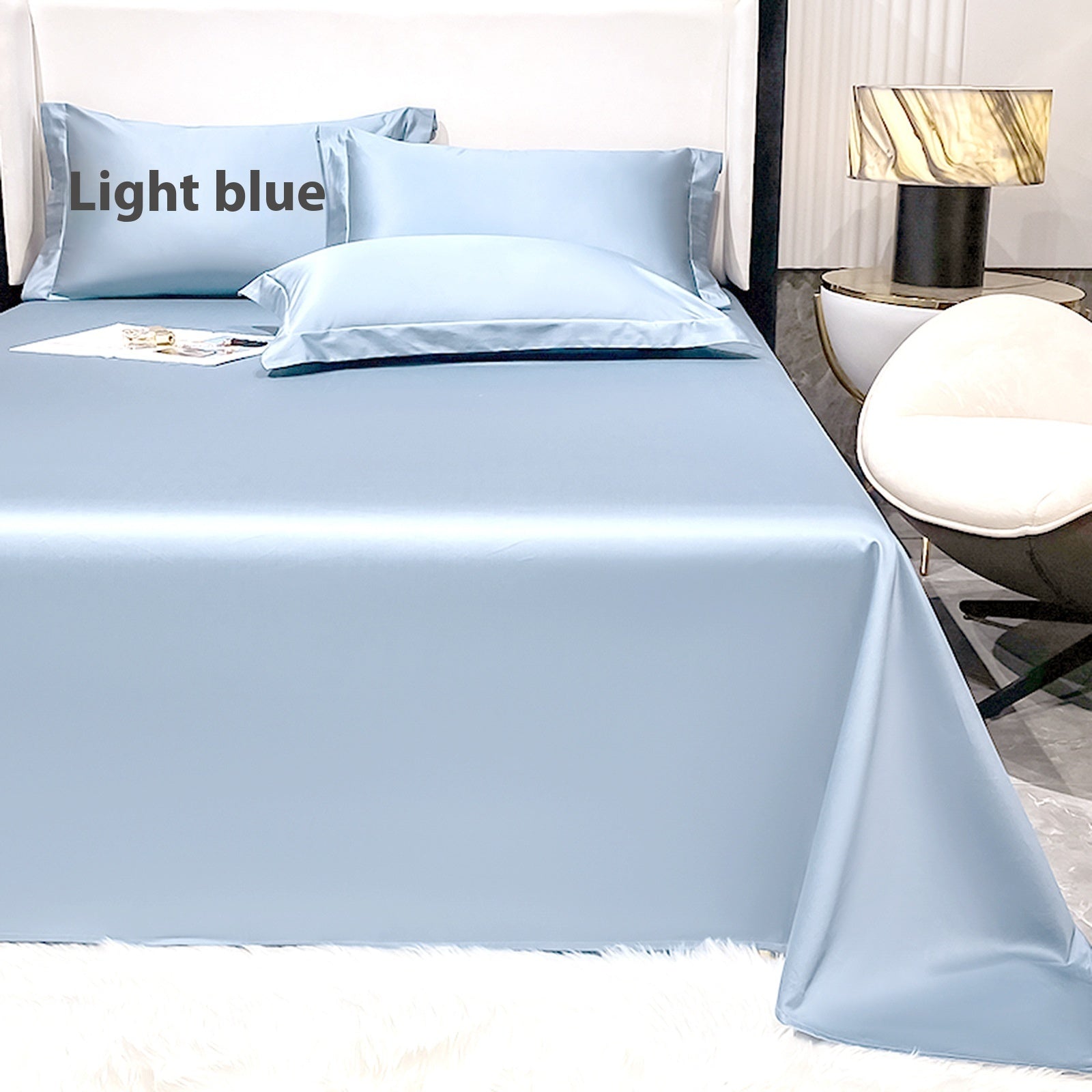 Cotton Satin Mercerized Long Velvet Wide Quilt Cover