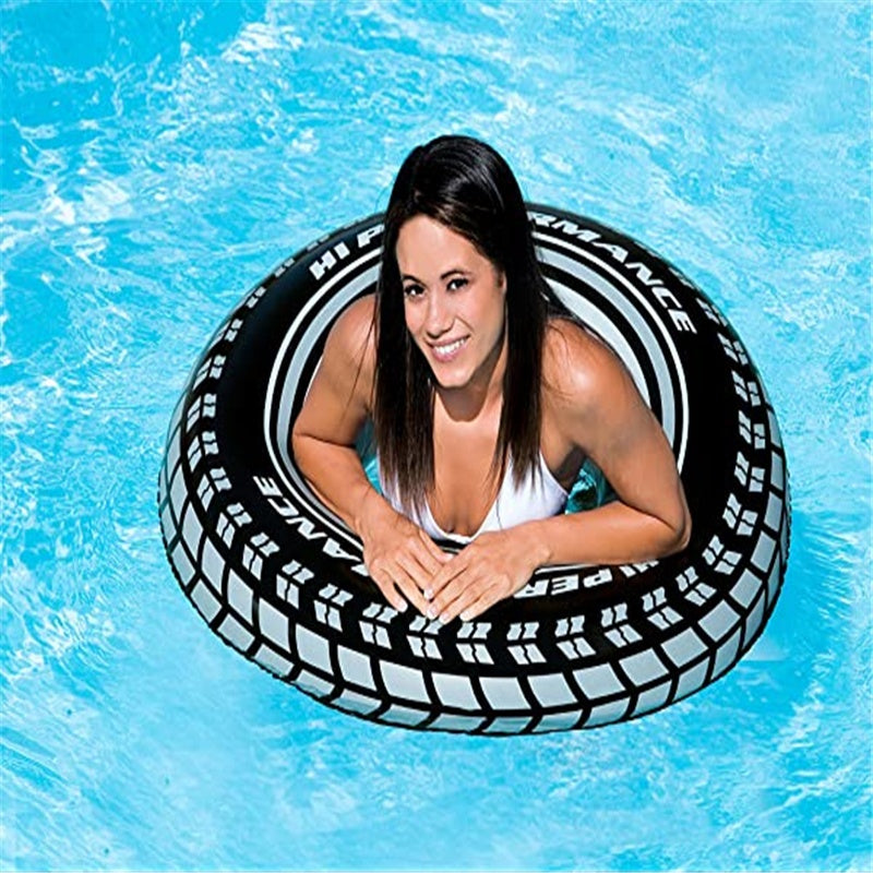 Patterned swimming ring