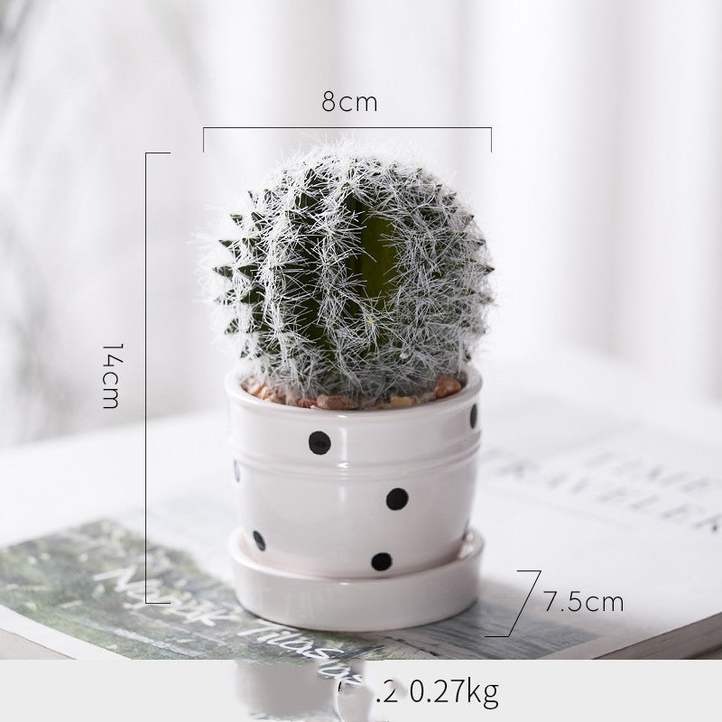 Artificial Potted Ornaments Green Plants