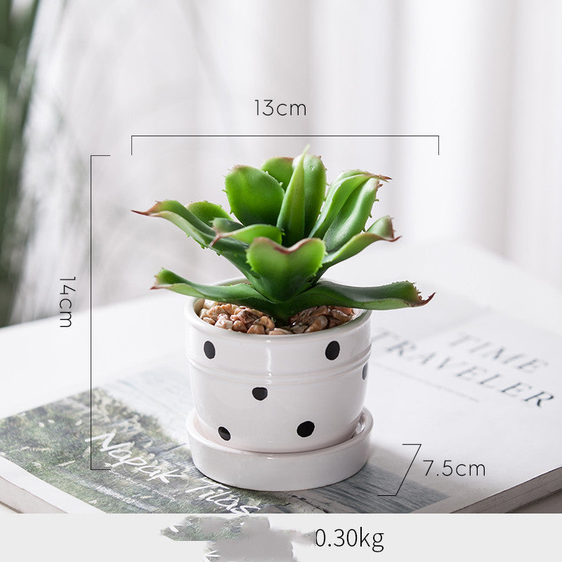 Artificial Potted Ornaments Green Plants