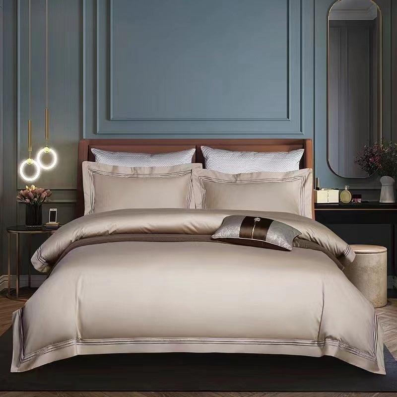 Cotton Satin Mercerized Long Velvet Wide Quilt Cover