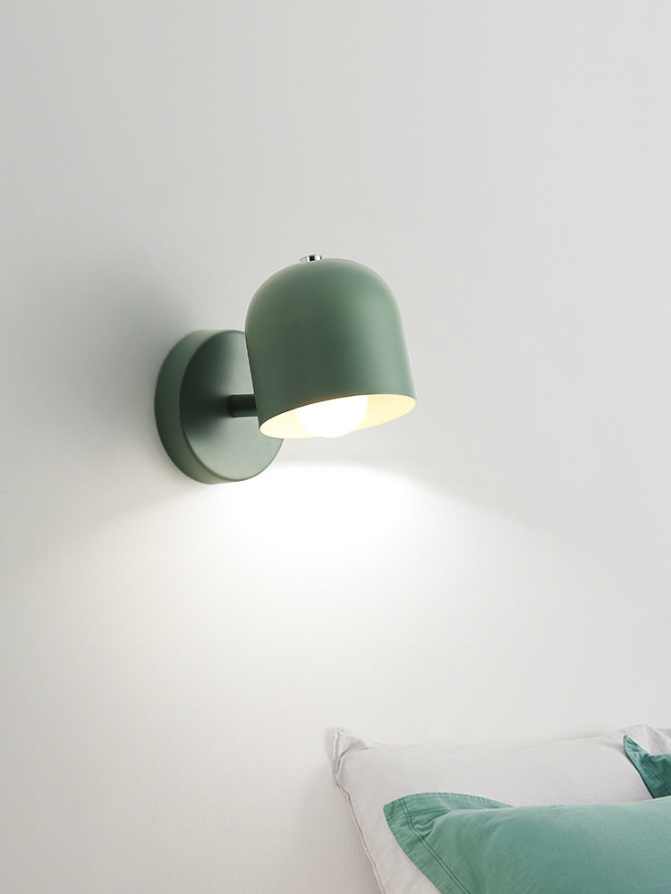 Bedside Wall Lamp Bedroom Simple Balcony Macaron