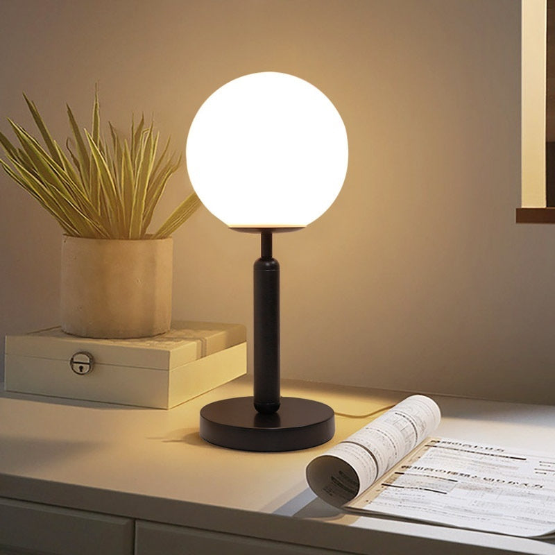 Minimally Designed Glass Touch Bedside Lamp