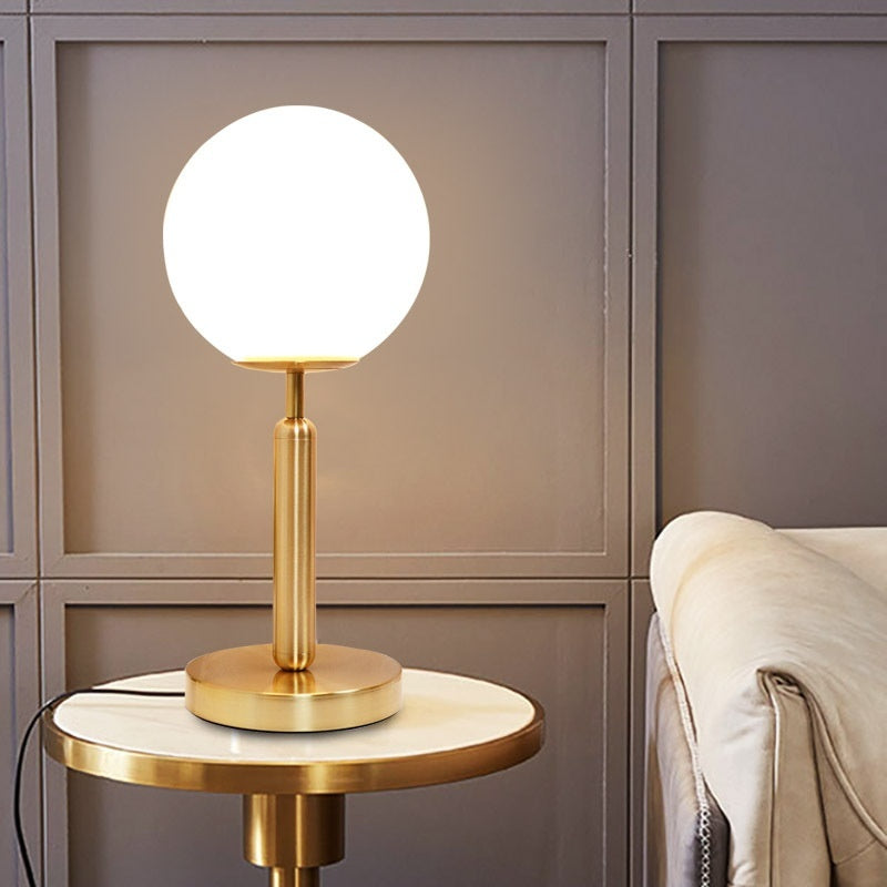 Minimally Designed Glass Touch Bedside Lamp