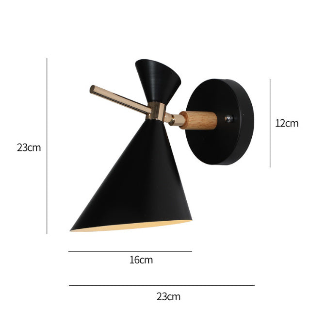 Pink Iron Wall Lamp