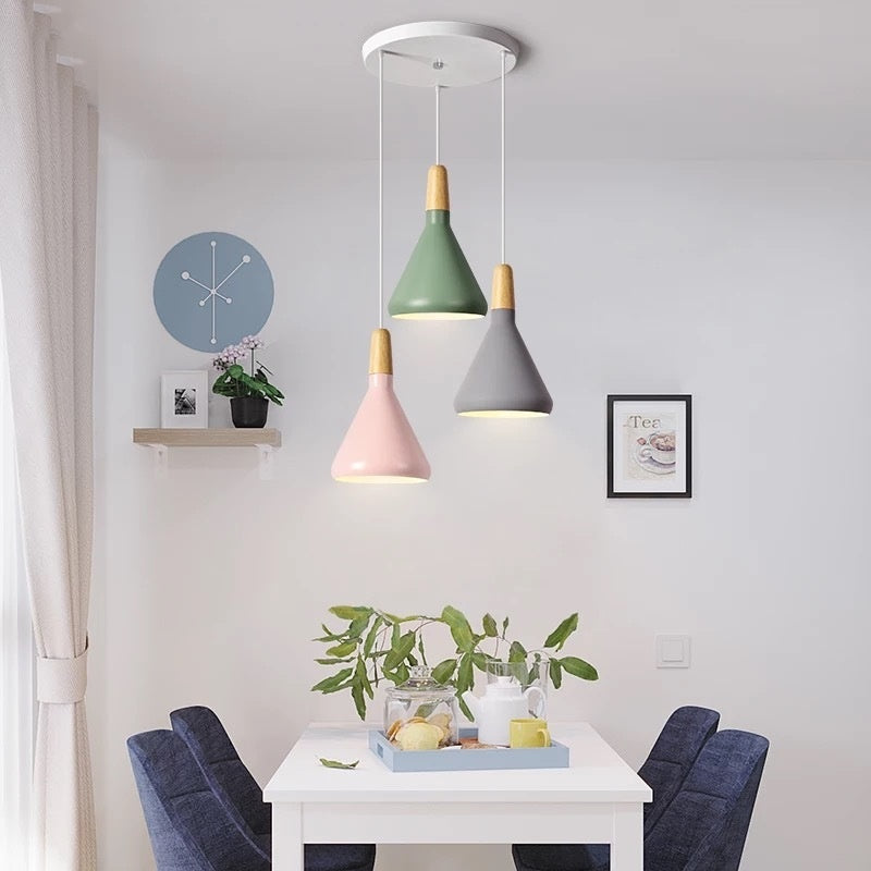 Nordic Denmark Modern Aluminum Chandelier