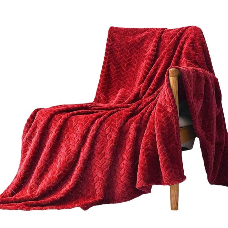 Flannel Wheat Grain Children's Blankets
