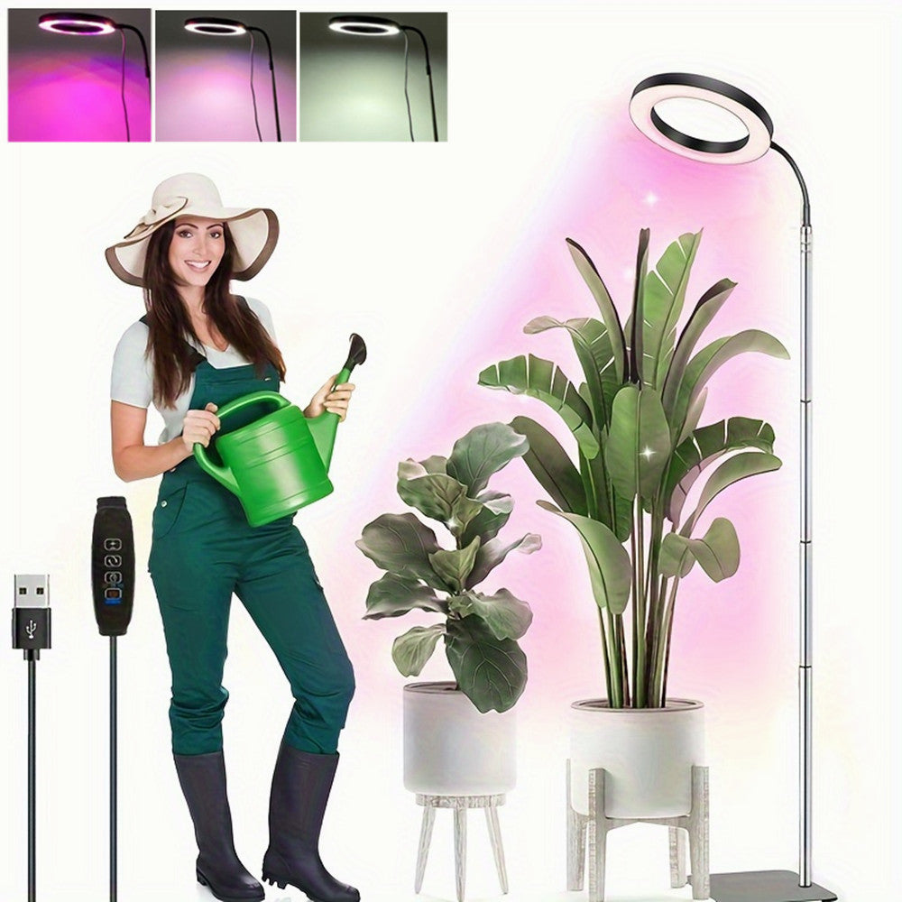 Indoor Plant Floor Growing Lamp Full Spectrum Plant Lamp