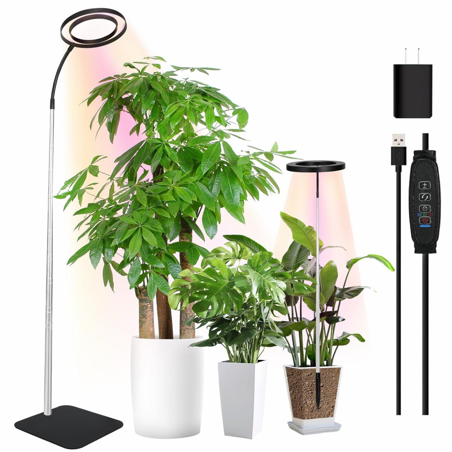 Indoor Plant Floor Growing Lamp Full Spectrum Plant Lamp
