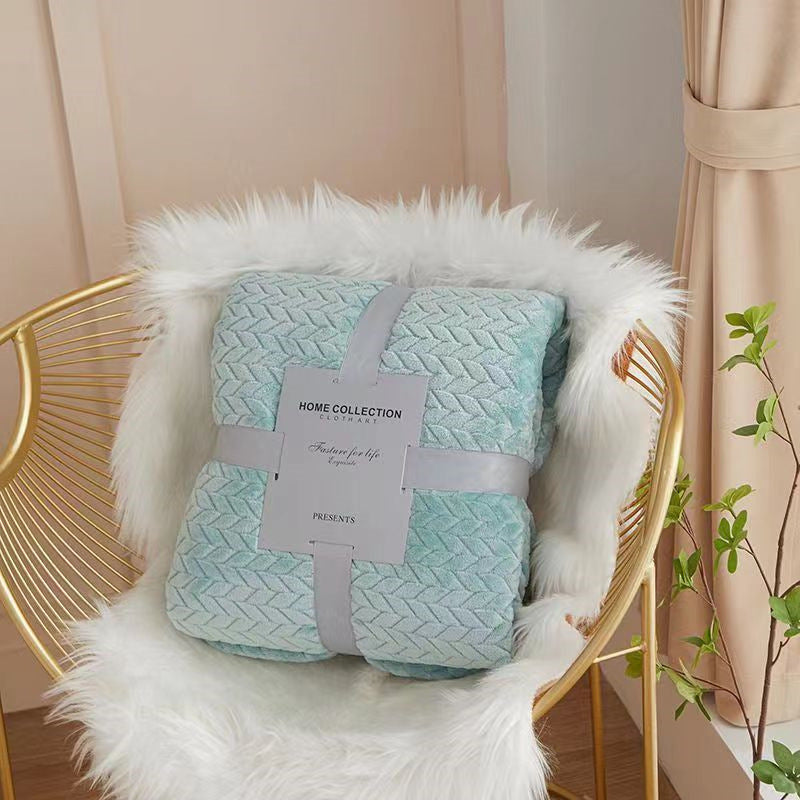 Flannel Wheat Grain Children's Blankets