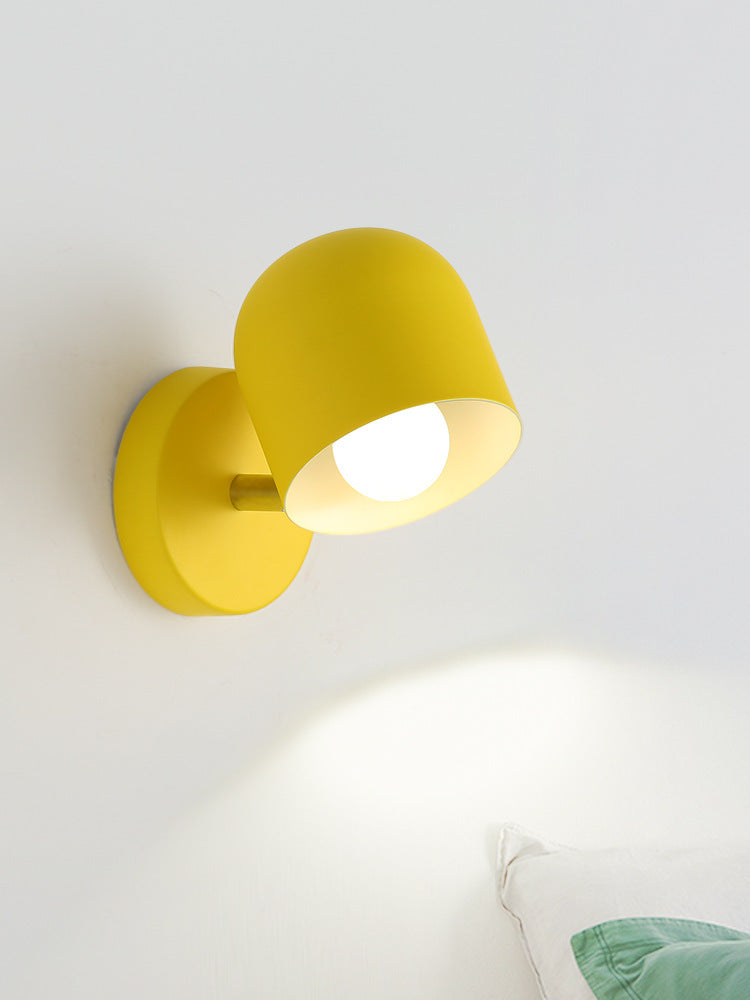 Bedside Wall Lamp Bedroom Simple Balcony Macaron