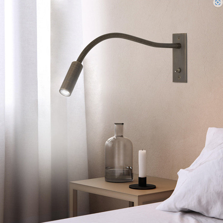 Embedded Bedroom Bedside Hose Wall Lamp