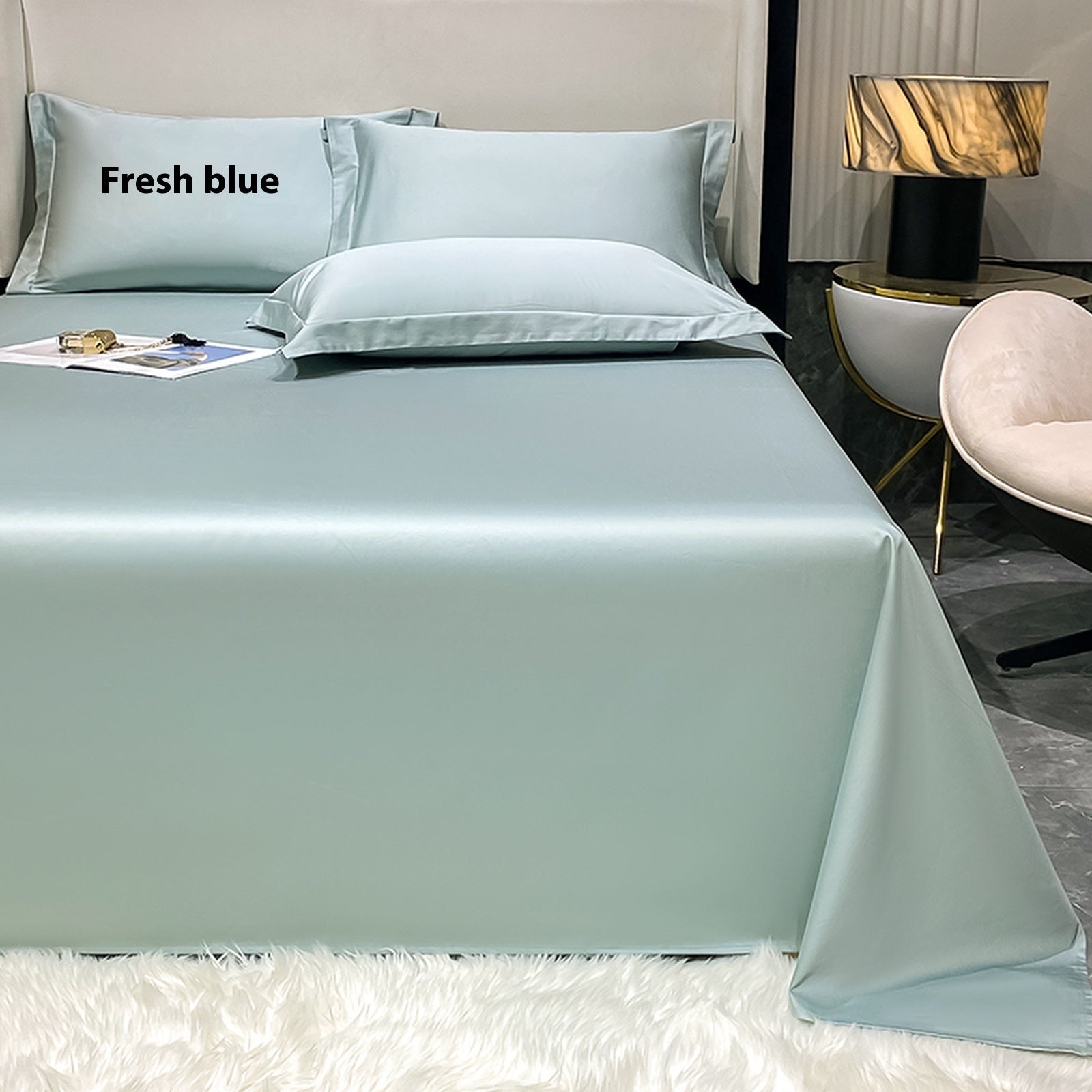 Cotton Satin Mercerized Long Velvet Wide Quilt Cover