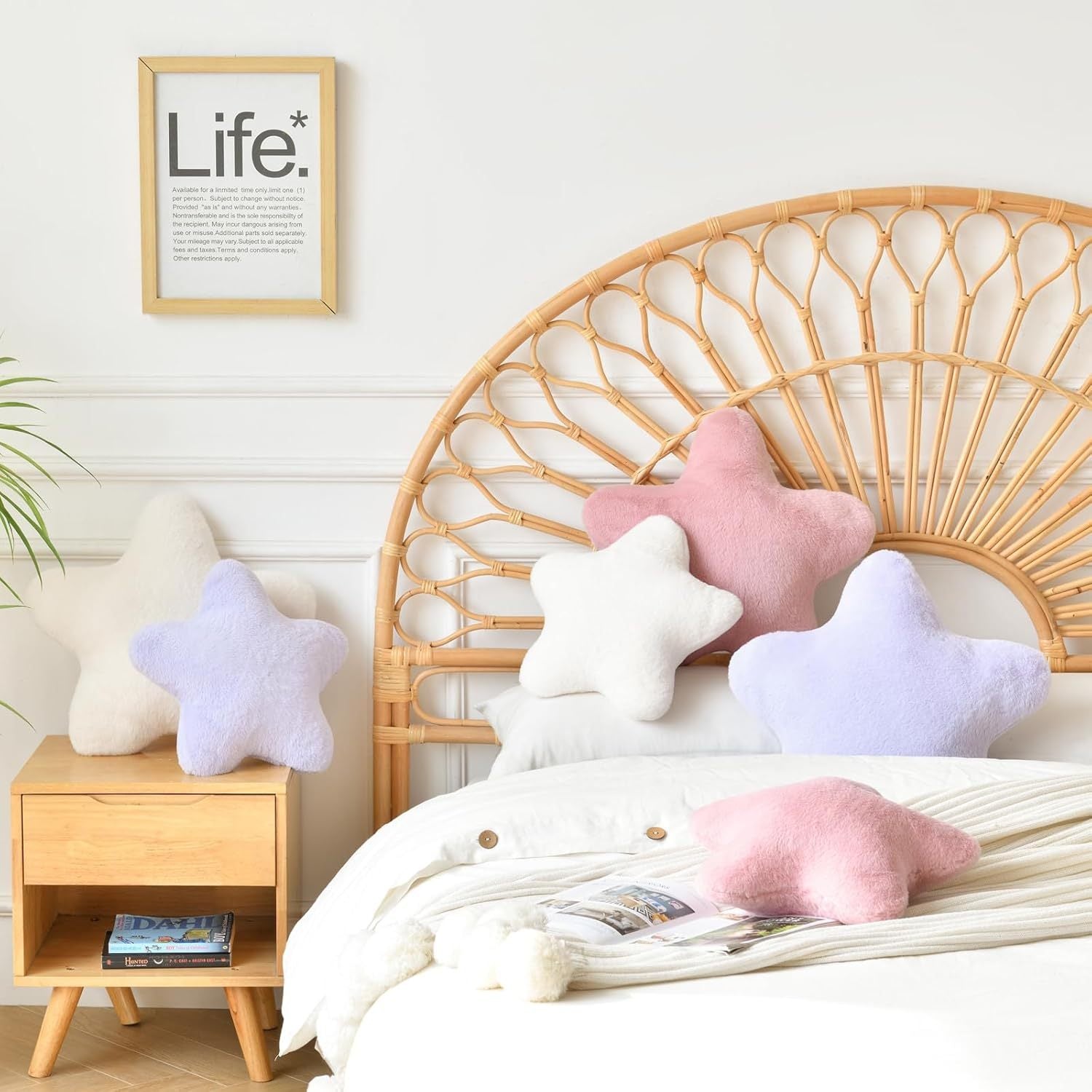 Plush Star Pillow Cushion