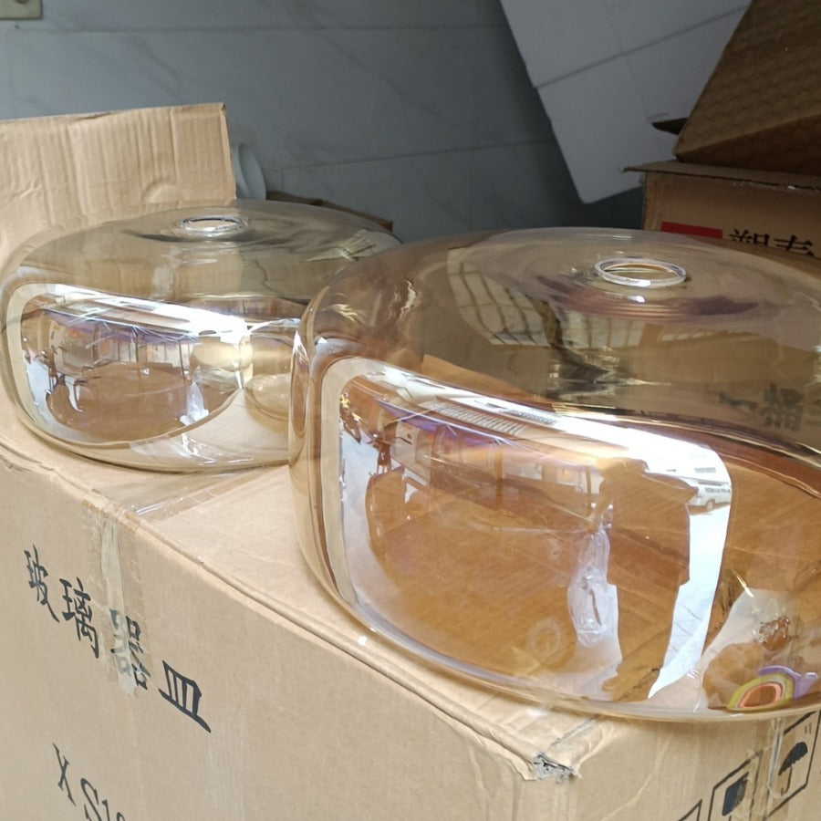 Glass Chandelier Jellyfish Decorations Lamps