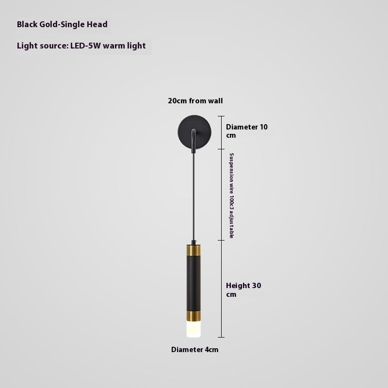Indoor Bedroom Bedside Simple Restaurant Bar Lamp