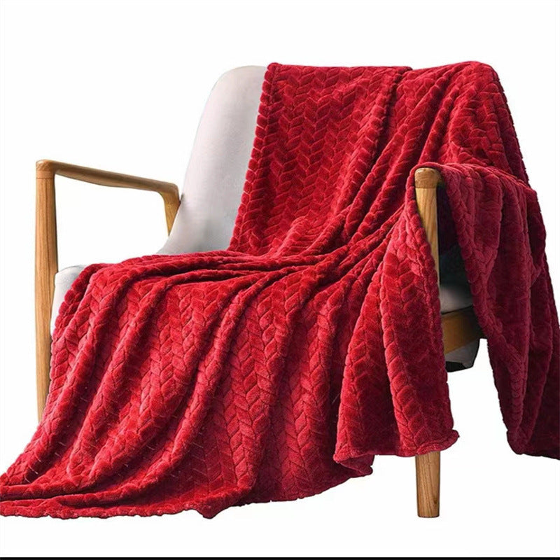 Flannel Wheat Grain Children's Blankets