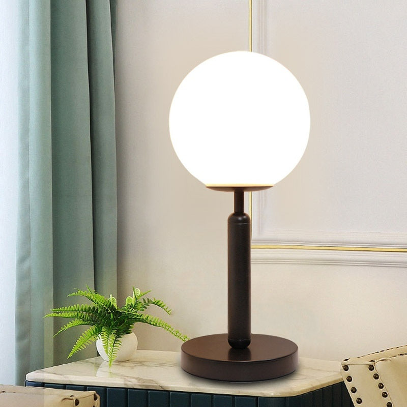 Minimally Designed Glass Touch Bedside Lamp