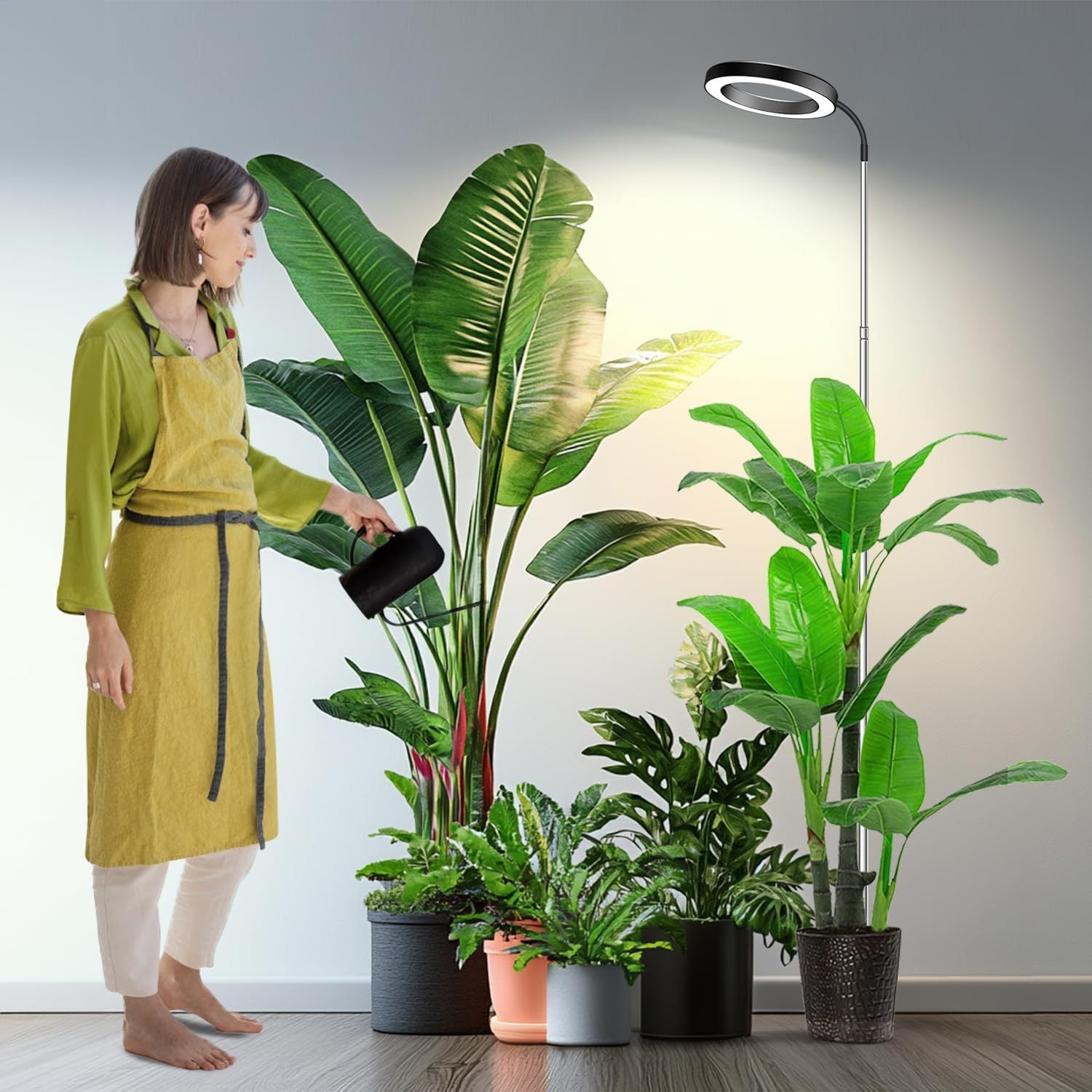 Indoor Plant Floor Growing Lamp Full Spectrum Plant Lamp