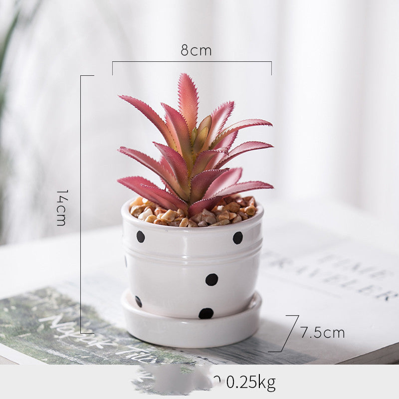 Artificial Potted Ornaments Green Plants